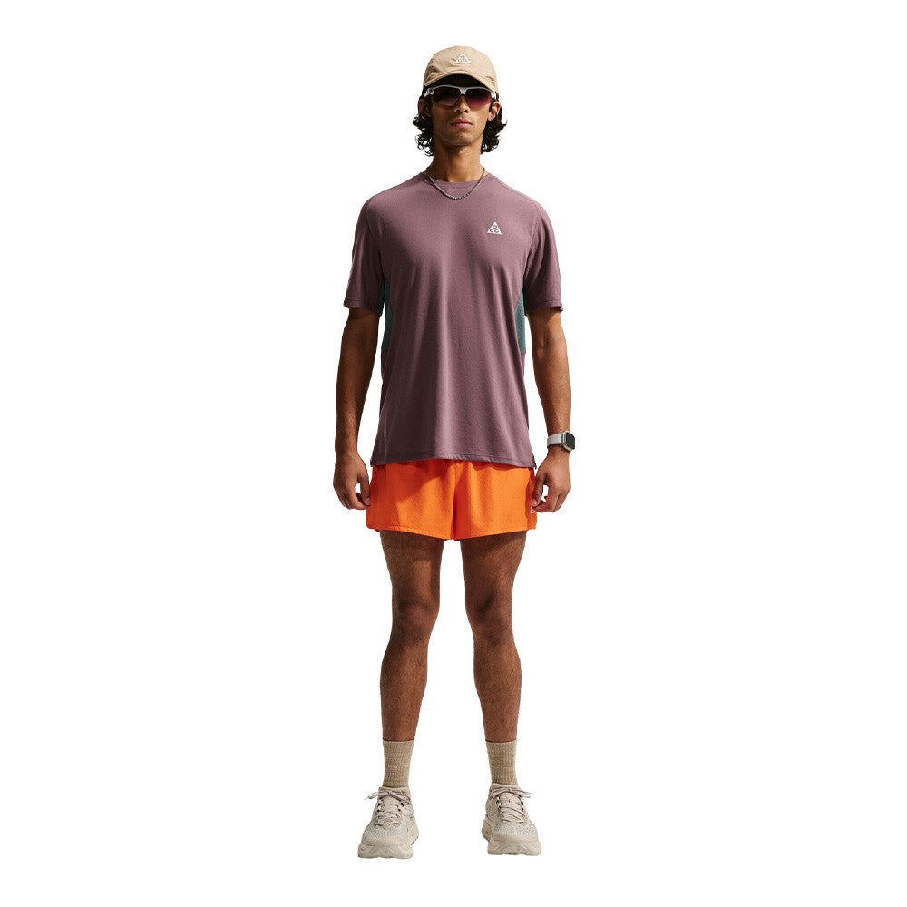 Nike ACG Dri-FIT ADV Solar Chase Men's Trail Running T-Shirt - Tattoo/Mineral Slate/Summit White