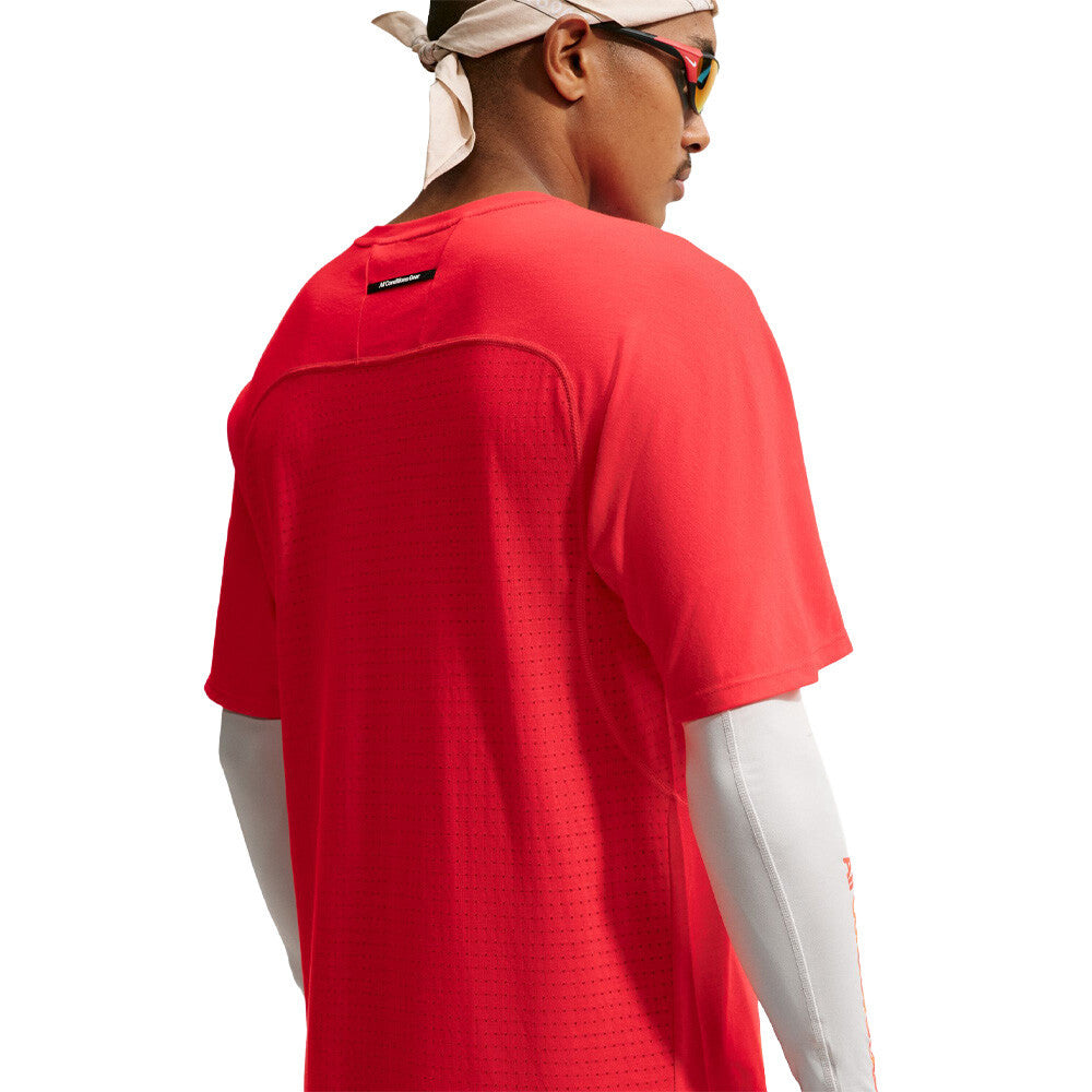 Nike ACG Dri-FIT ADV Solar Chase Men's Trail Running T-Shirt - Light Crimson/Light Crimson/Summit White