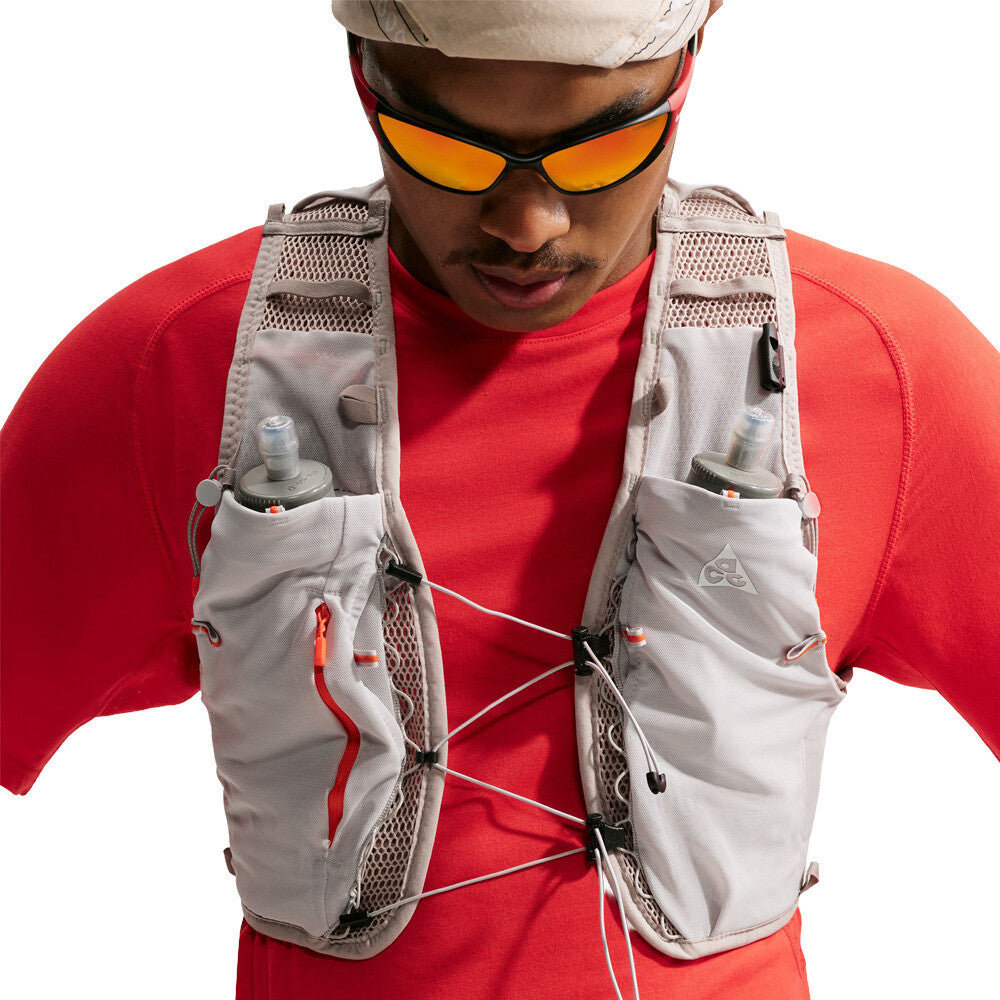 Nike ACG Dri-FIT ADV Solar Chase Men's Trail Running T-Shirt - Light Crimson/Light Crimson/Summit White