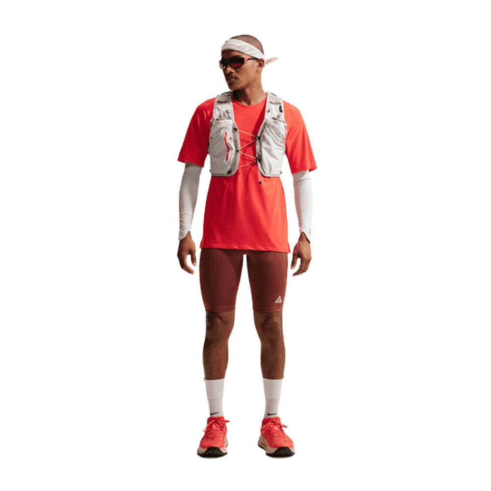 Nike ACG Dri-FIT ADV Solar Chase Men's Trail Running T-Shirt - Light Crimson/Light Crimson/Summit White