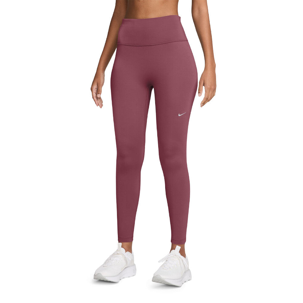 Nike Tempo Dri-FIT High Waisted 7/8 Women's Running Tights - Pink Smoke/Reflective Silver