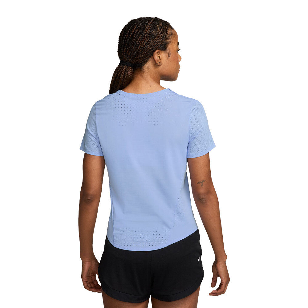 Nike Dri-FIT ADV Aeroswift Women's Tank Top - Aluminium/Atomic Pink (2)