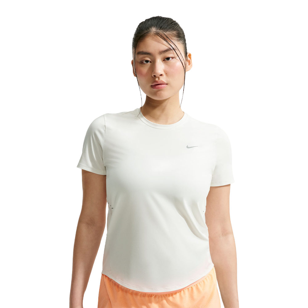Nike Dri-FIT Swift Women's Running T-Shirt - Sail/Reflective Silver