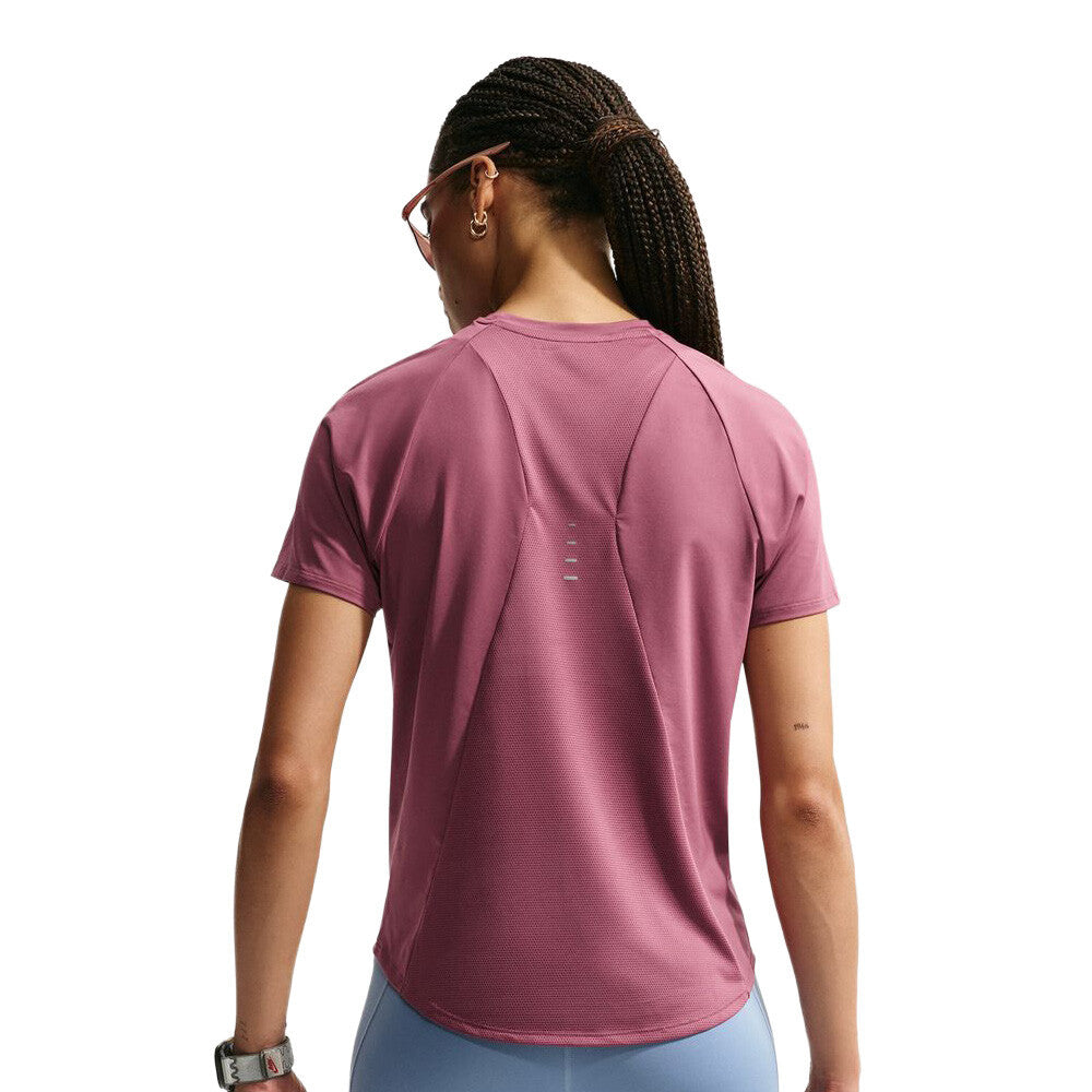 Nike Dri-FIT Swift Women's Running T-Shirt - Pink Smoke (2)