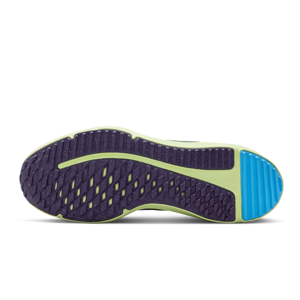 Nike Junior Cosmic Runner Running Shoes - Dark Raisin/Light Liquid Lime/White