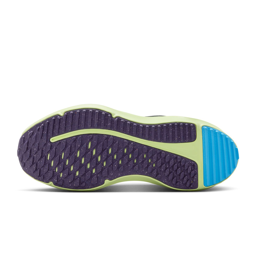 Nike Junior Cosmic Runner Running Shoes - Dark Raisin/Light Liquid Lime/White (NIK25988)
