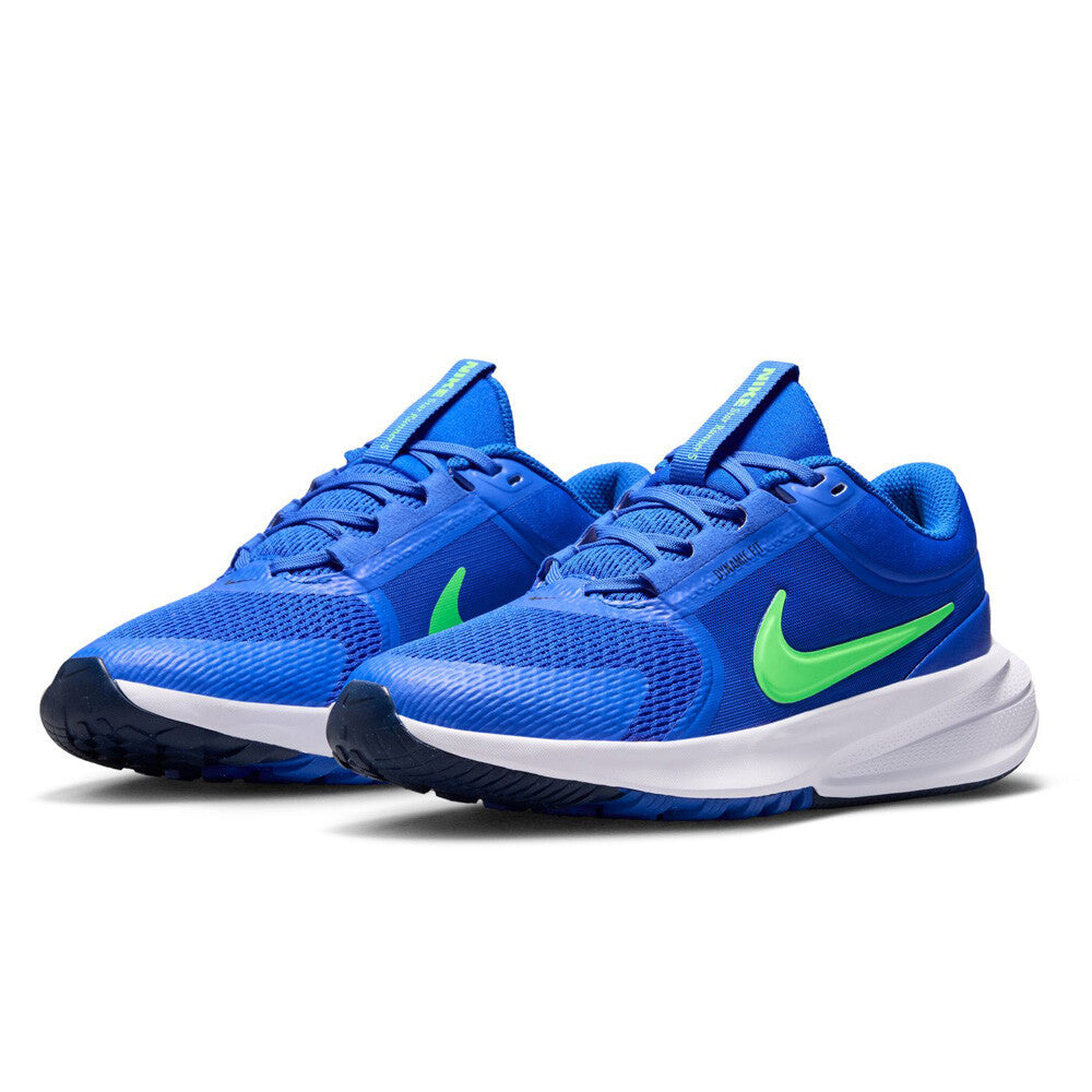 Nike Junior Star Runner 5 Running Shoes - Racer Blue/Midnight Navy/Illusion Green