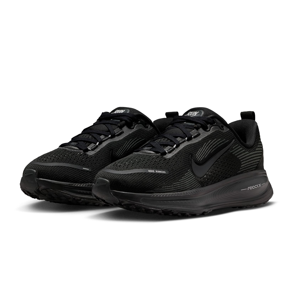 Nike Junior Vomero 18 Running Shoes - Black/Dark Smoke Grey/Light Smoke Grey
