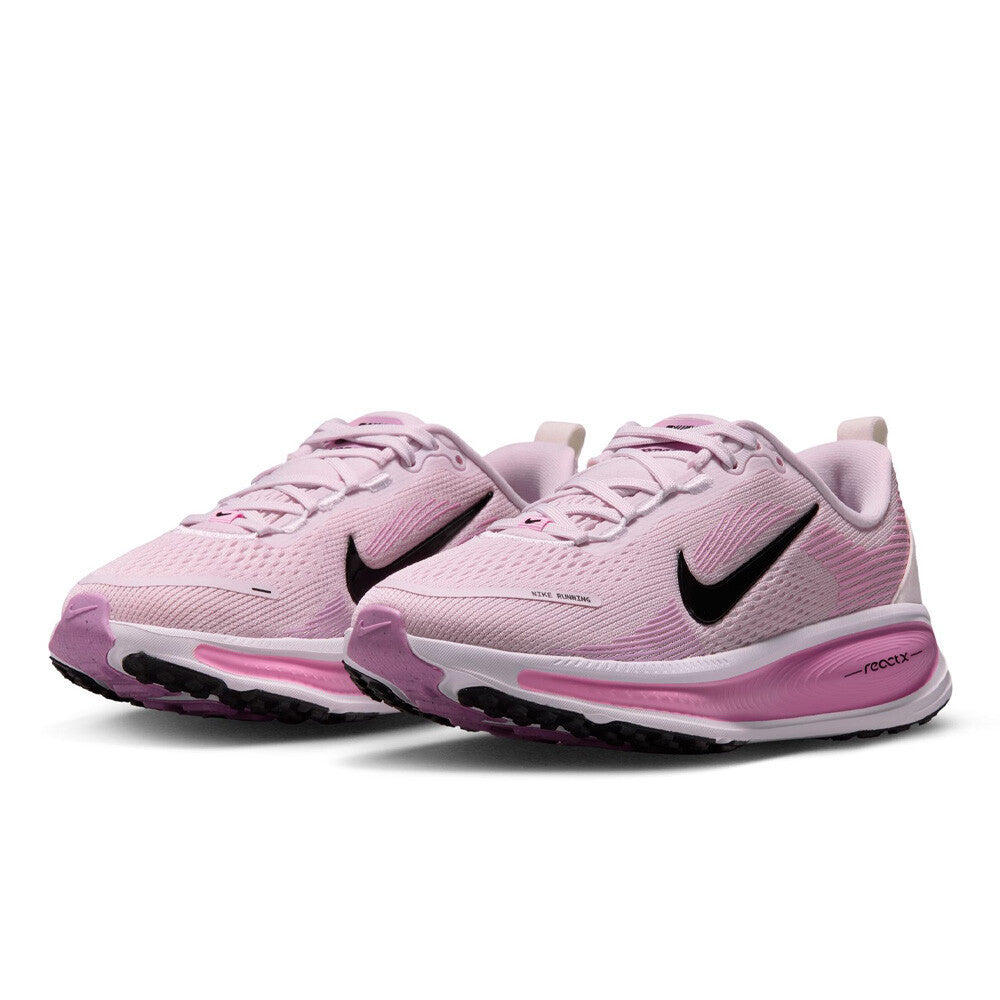 Nike Junior Vomero 18 Running Shoes - Bleached Lilac/Black/Light Magenta