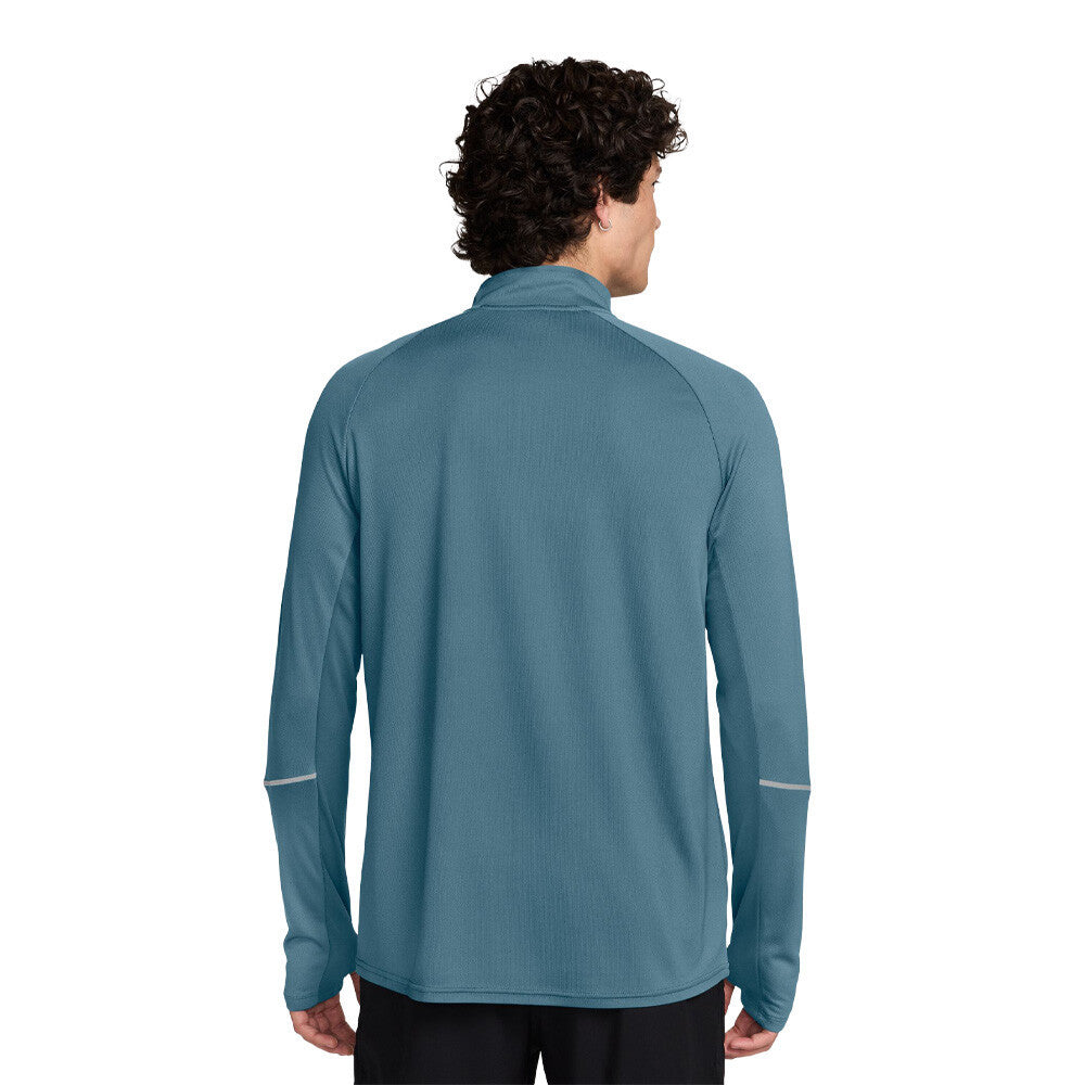 Nike Miler Dri-FIT 1/2 Zip Men's Running Top - Smokey Blue/Reflective Silver