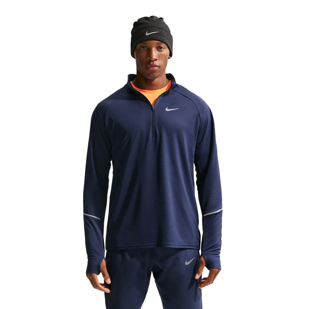 Nike Miler Dri-FIT 1/2 Zip Men's Running Top - Midnight Navy/Obsidian