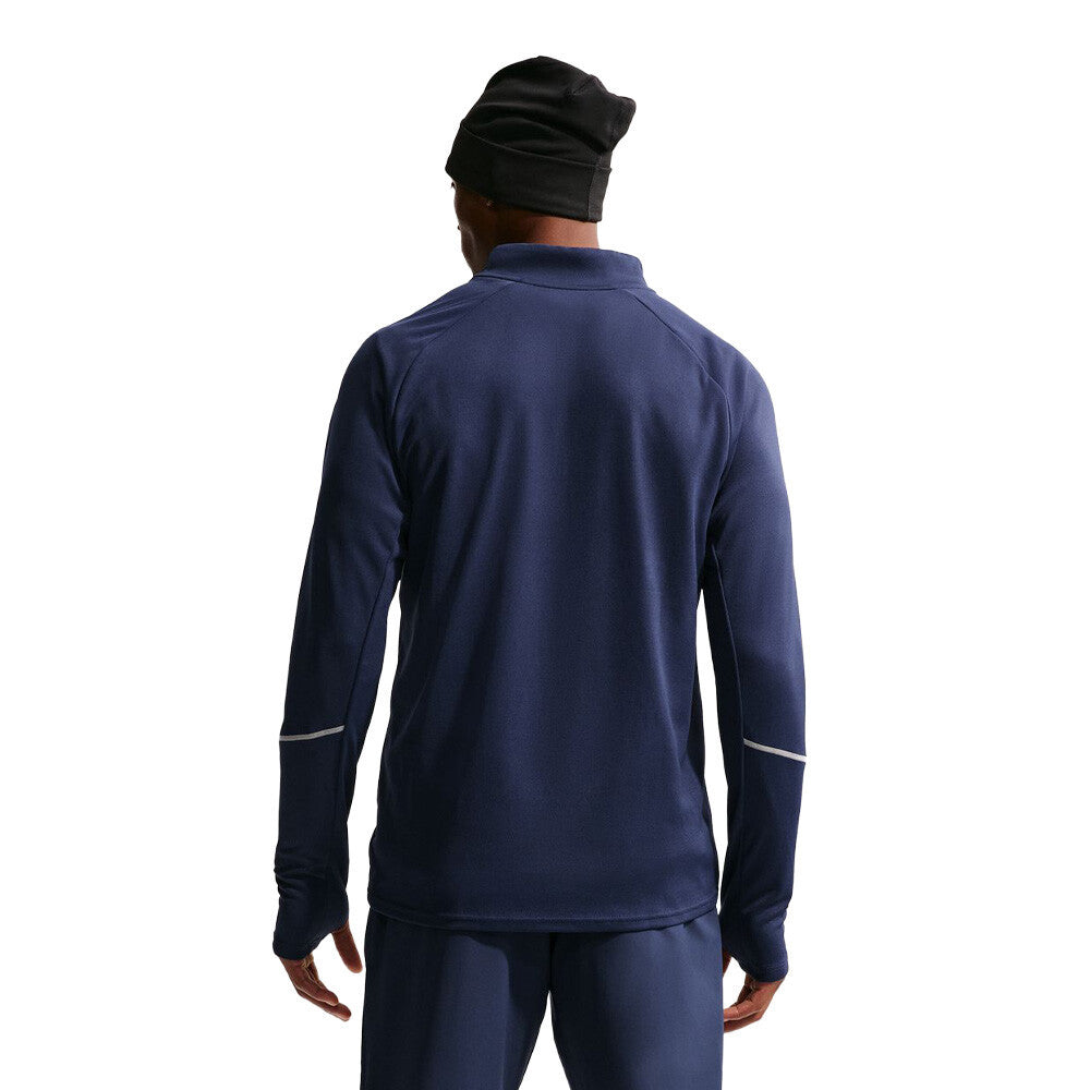 Nike Miler Dri-FIT 1/2 Zip Men's Running Top - Midnight Navy/Obsidian