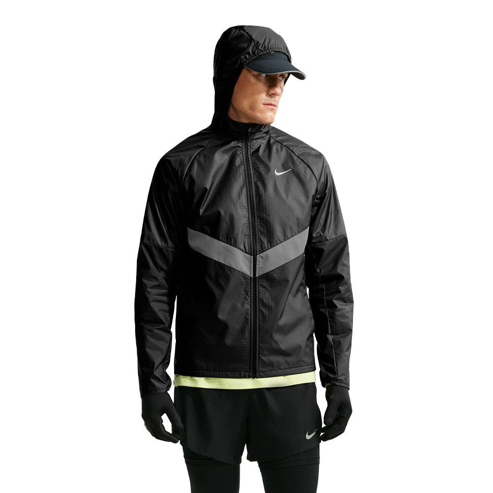 Nike Miler Therma-FIT Winterized Men's Hooded Jacket - Black