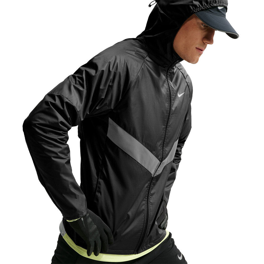 Nike Miler Therma-FIT Winterized Men's Hooded Jacket - Black