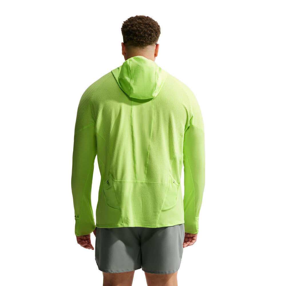 Nike Stride Therma-FIT Winterized Men's Hooded Top - Light Lemon Twist/Light Lemon Twist/Black