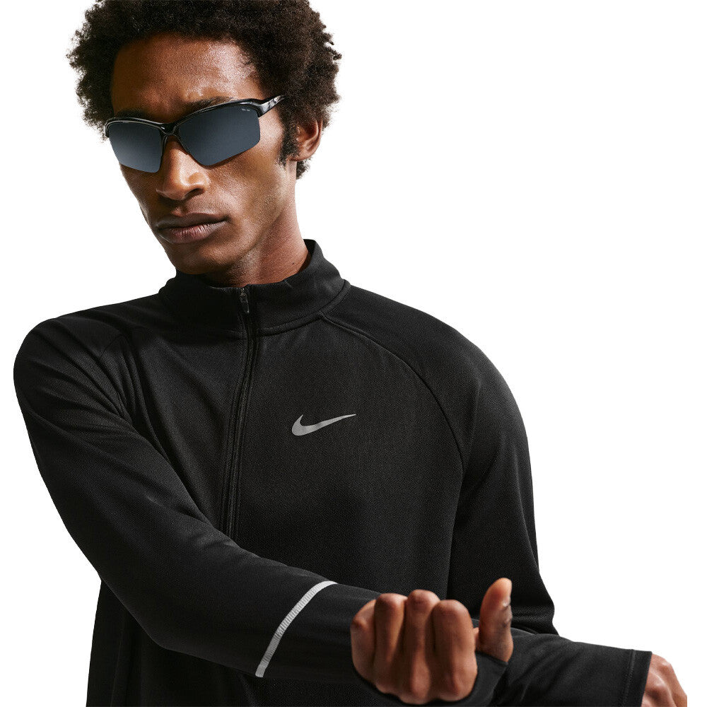 Nike Miler Dri-FIT 1/2 Zip Men's Running Top - Black