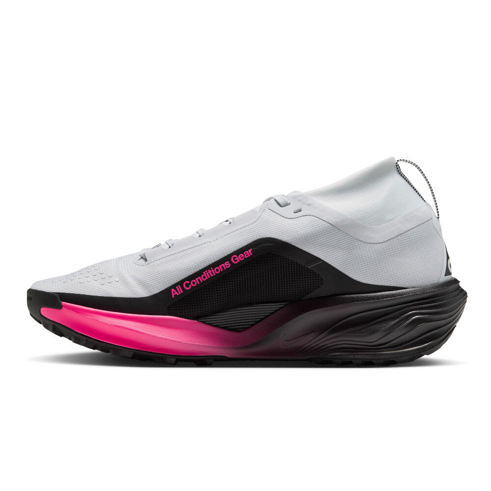 Nike ACG Pegasus GORE-TEX Men's Trail Running Shoes - Pure Platinum/Black/Hyper Pink