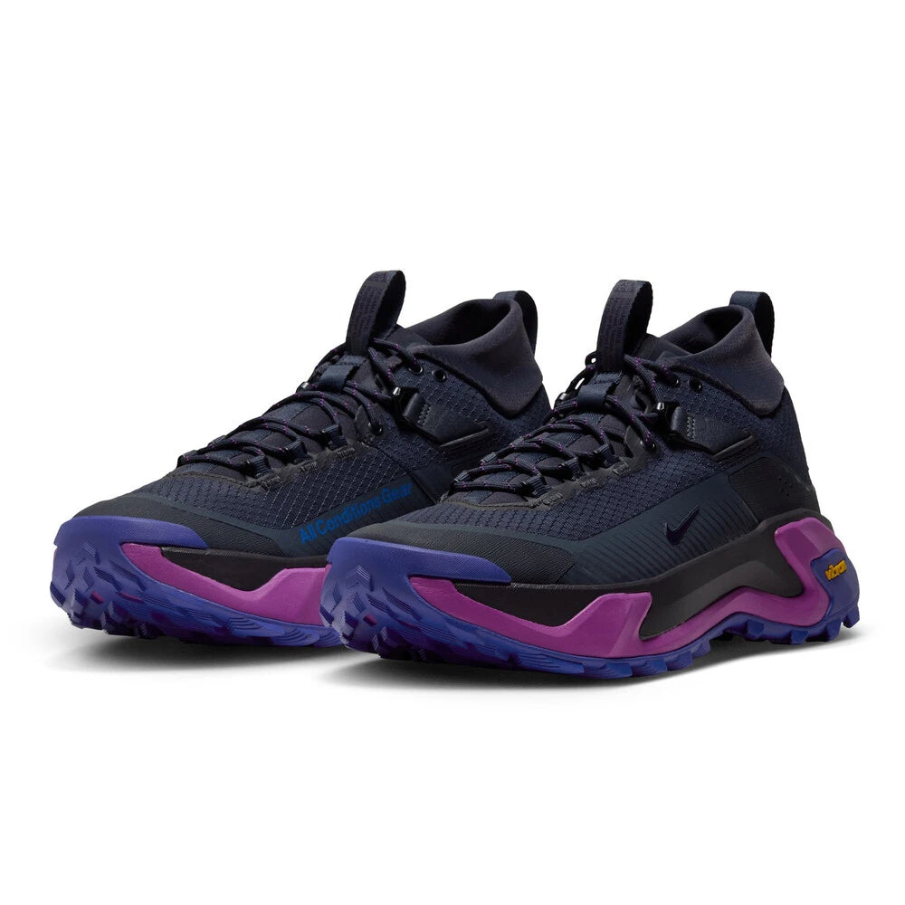 Nike ACG Zegama Hike Men's Hiking Shoes - Gridiron/Vivid Purple/Racer Blue