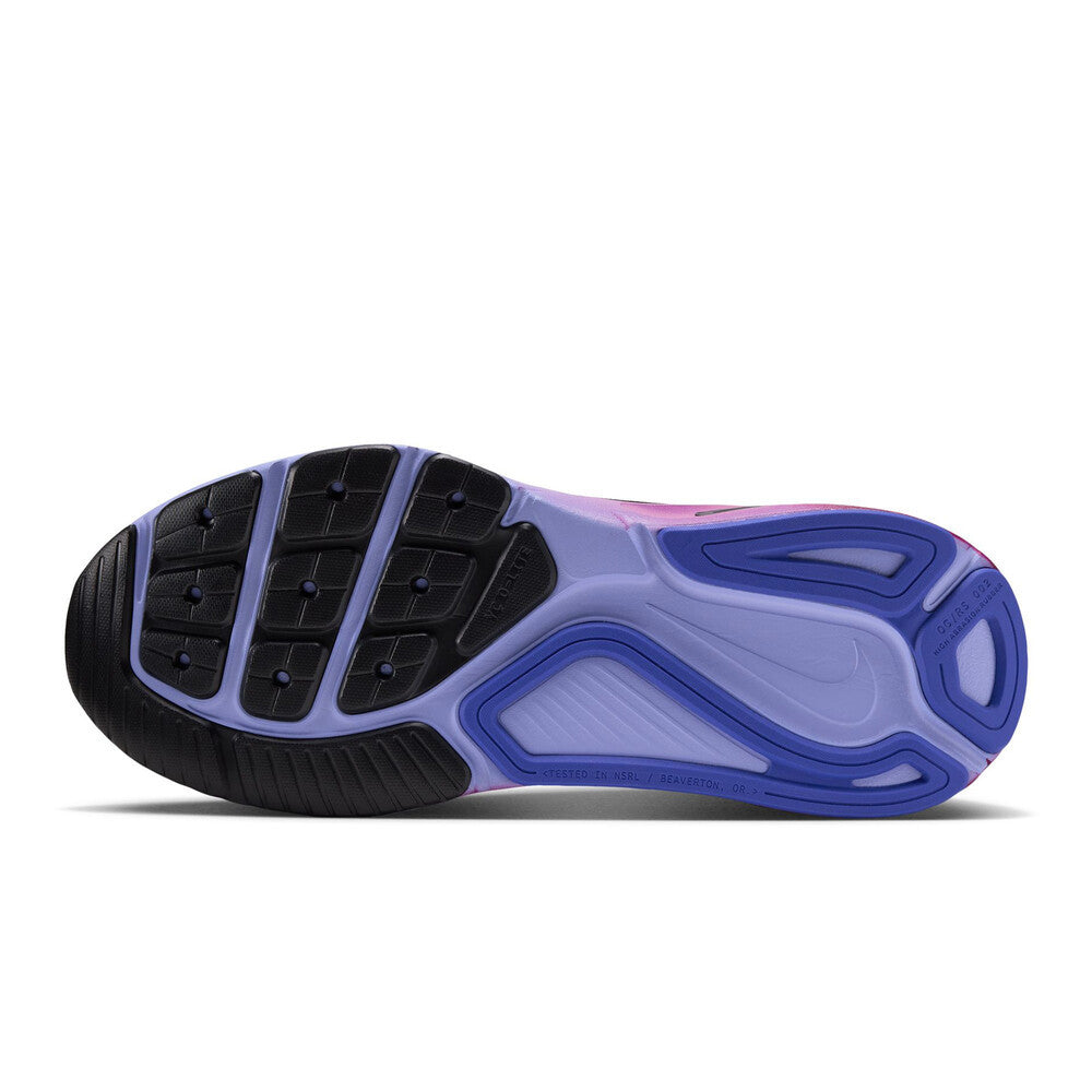 Nike Structure 26 Women's Running Shoes - Black Gridiron Purple Pulse Metallic Silver'