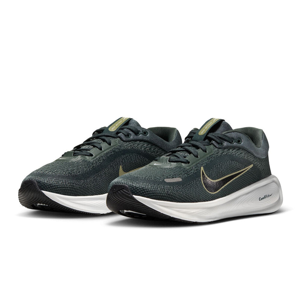 Nike Junior Stellar Ride Running Shoes - Camo Green/Black Spruce
