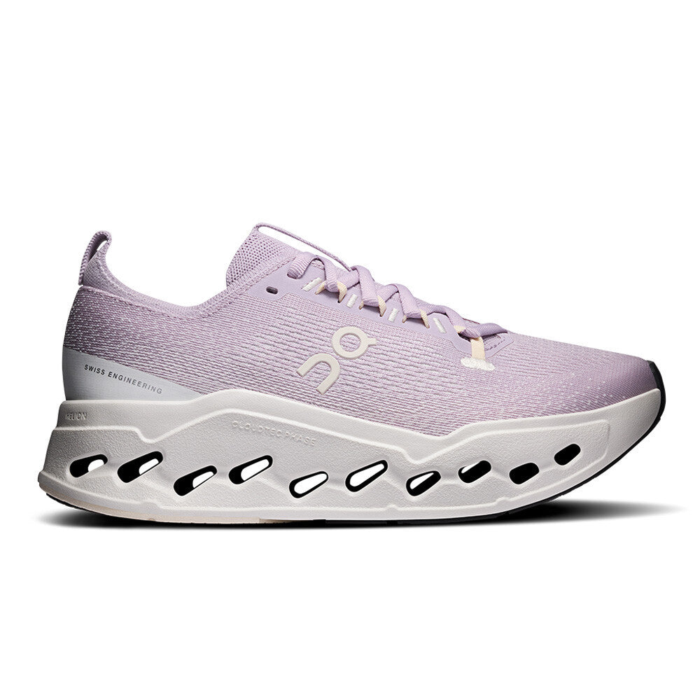 On Cloudsurfer Max Women's Running Shoes (D Width) - Foxglove/Ivory