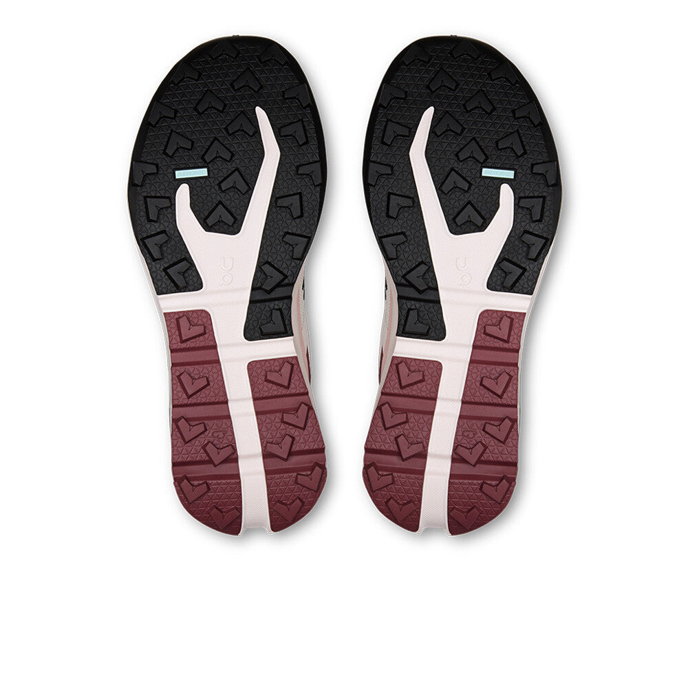 On Cloudvista 3 Women's Trail Running Shoes - Oyster/Barberry
