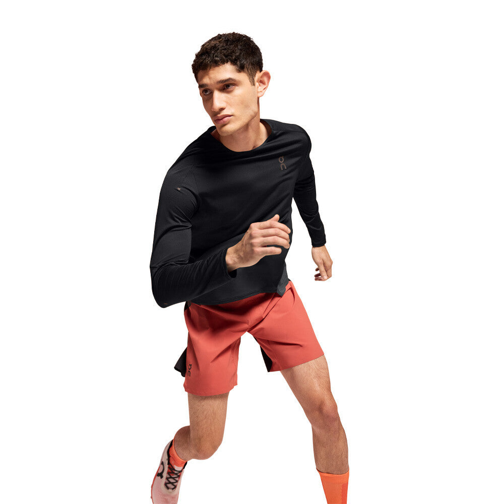 On Performance Men's Running Top - Black/Eclipse