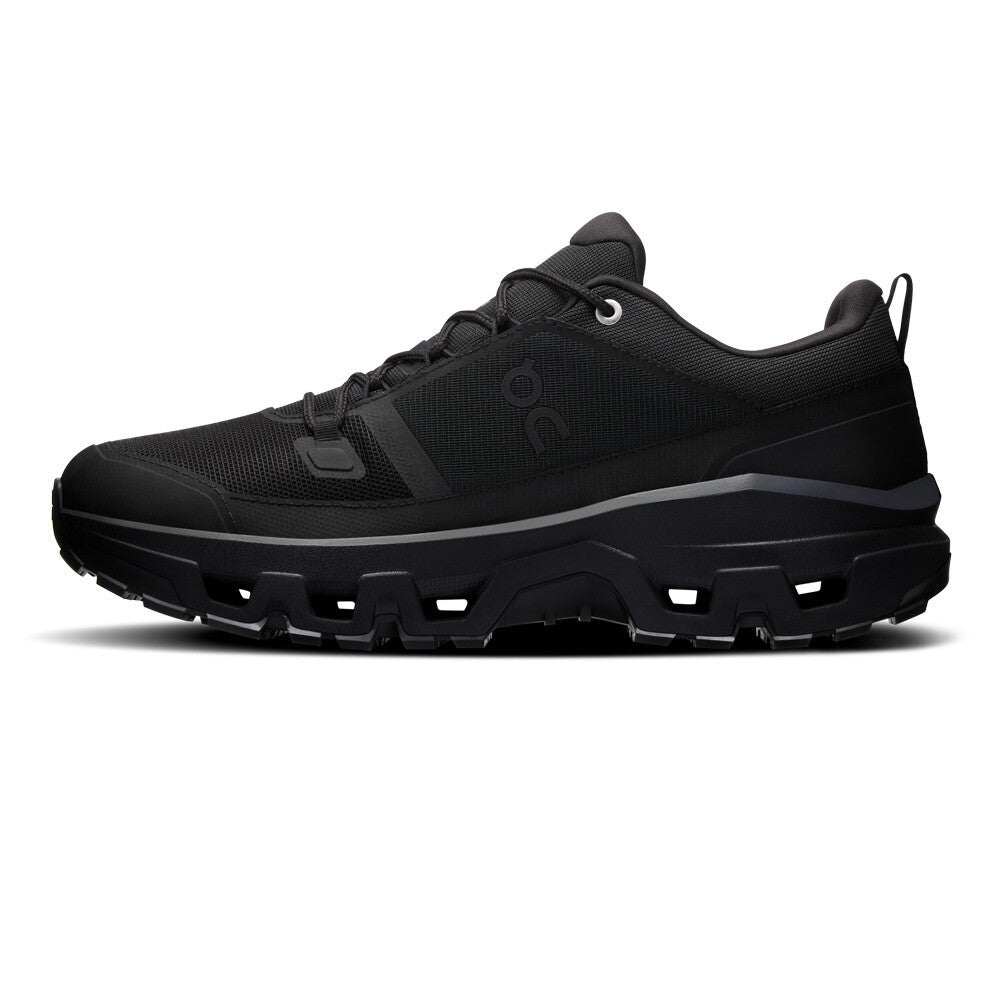 On Cloudrock Low Waterproof Men's Walking Shoes - Black