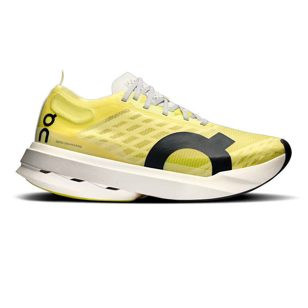 On Cloudboom Strike Women's Running Shoes - Limelight/Wolf