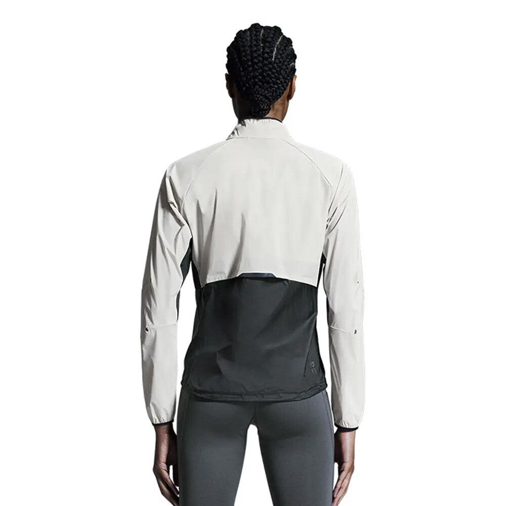 On Weather Women's Running Jacket - Silver/Eclipse