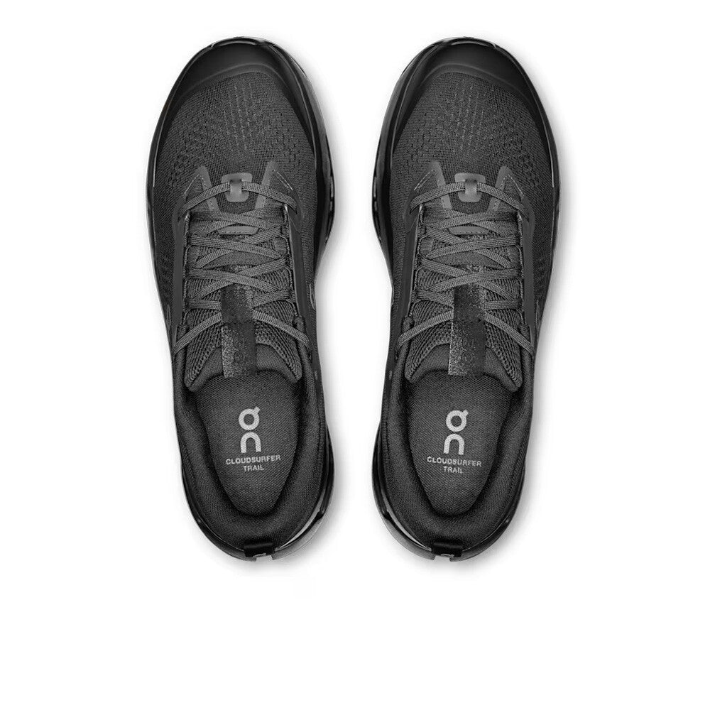 On Cloudsurfer 2 Men's Trail Running Shoes - Black/Eclipse
