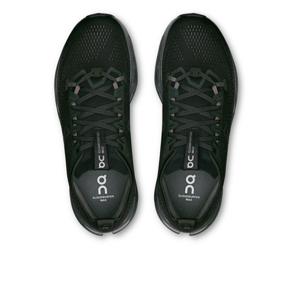On Cloudsurfer Max Men's Running Shoes (2E Width) - Black/Eclipse