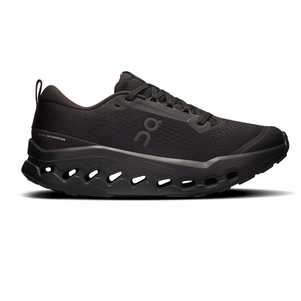 On Cloudsurfer 2 Women's Trail Running Shoes - Black