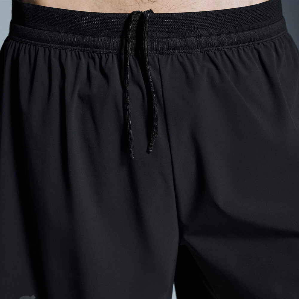 On 5 Inch Performance Men's Running Shorts - Black