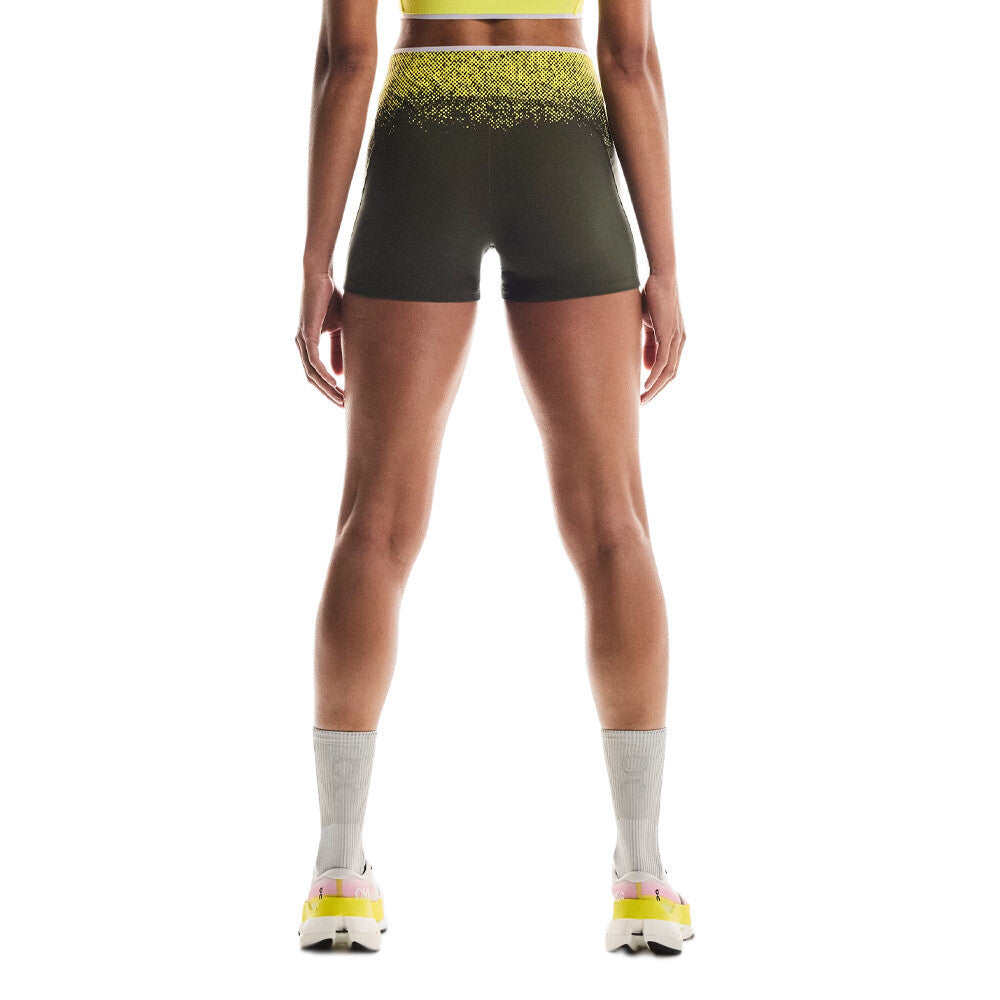 On Race Women's Running Shorts - Lime