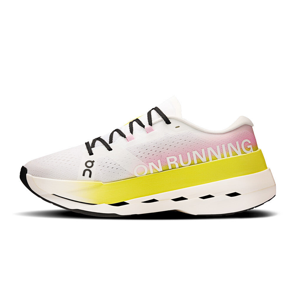 On Cloudboom Max Men's Running Shoes - Lime/Raspberry