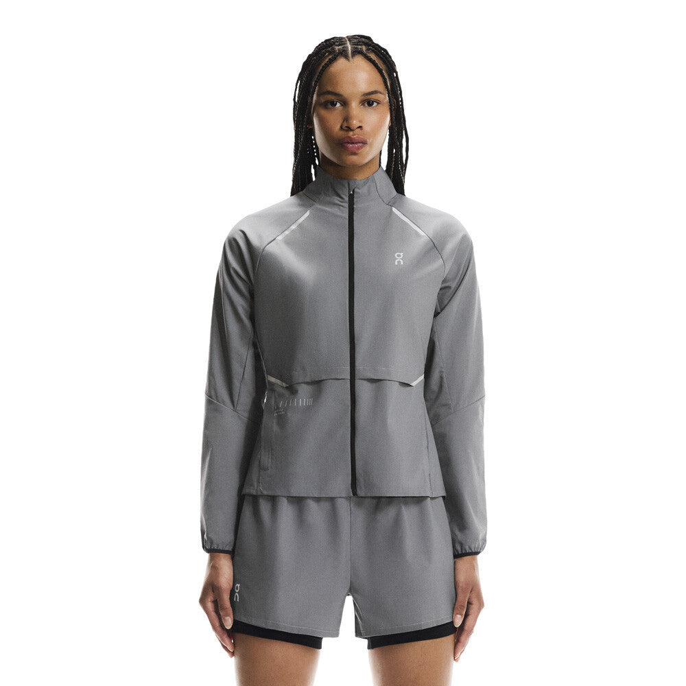 On Weather Lumos Women's Running Jacket - Eclipse (2)