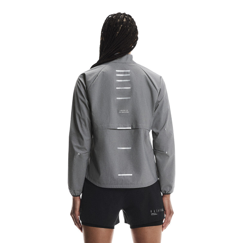 On Weather Lumos Women's Running Jacket - Eclipse (2)
