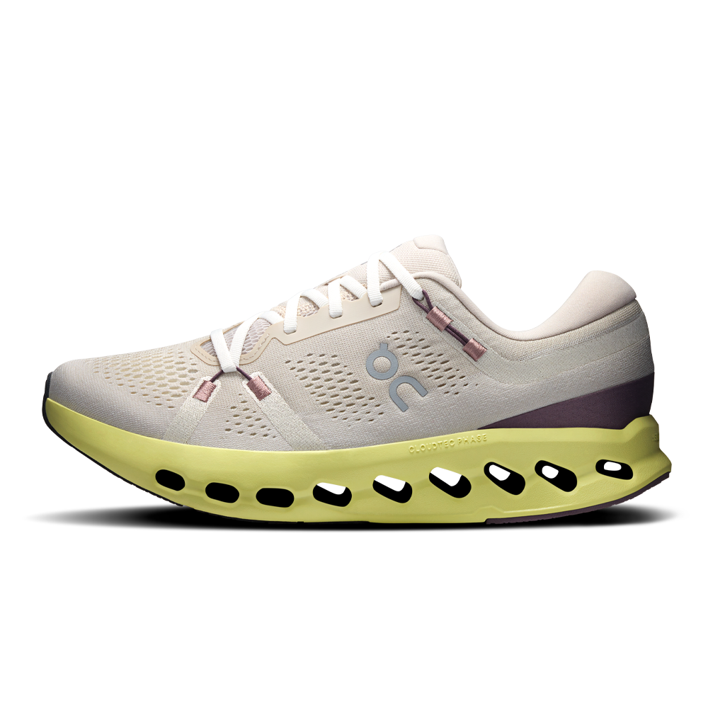 On Cloudsurfer 2 Men's Trail Running Shoes - Pearl/Ivory