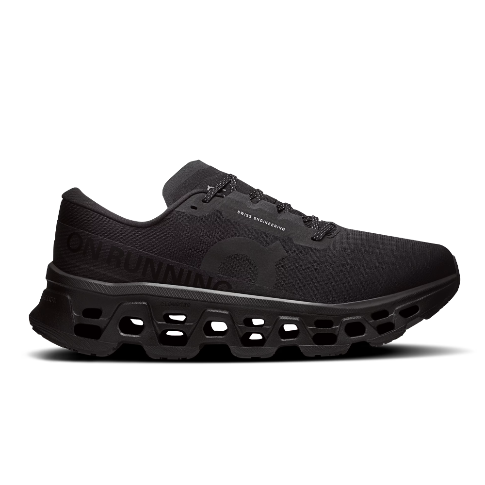 On Cloudmonster 3 Men's Running Shoes (2E Width) - Black