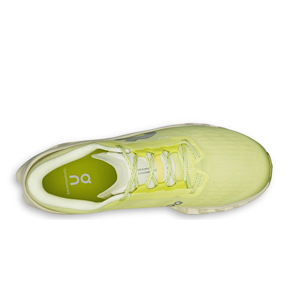 On Cloudmonster 3 Men's Running Shoes - Limelight/Seedling