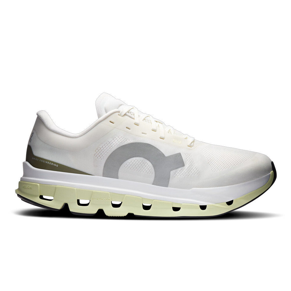 On Cloudflow 5 Men's Running Shoes - Ivory/Linen