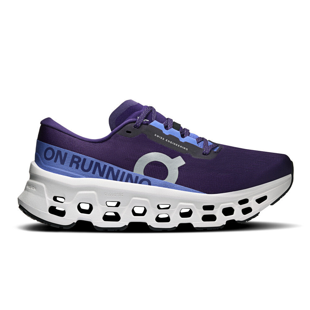 On Cloudmonster 3 Women's Running Shoes - Nebula/Ivory