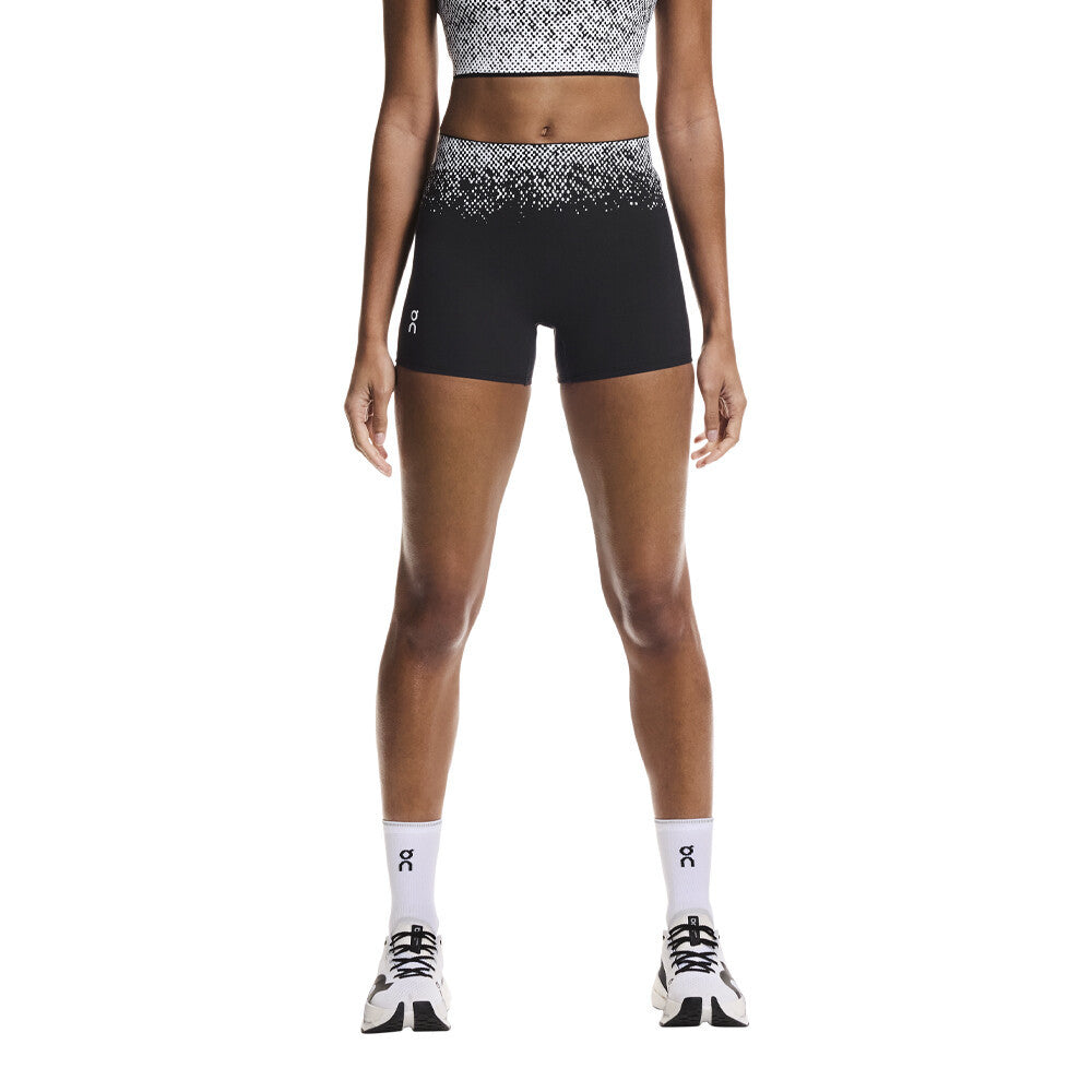 On Zero Women's Running Tights - Black/White