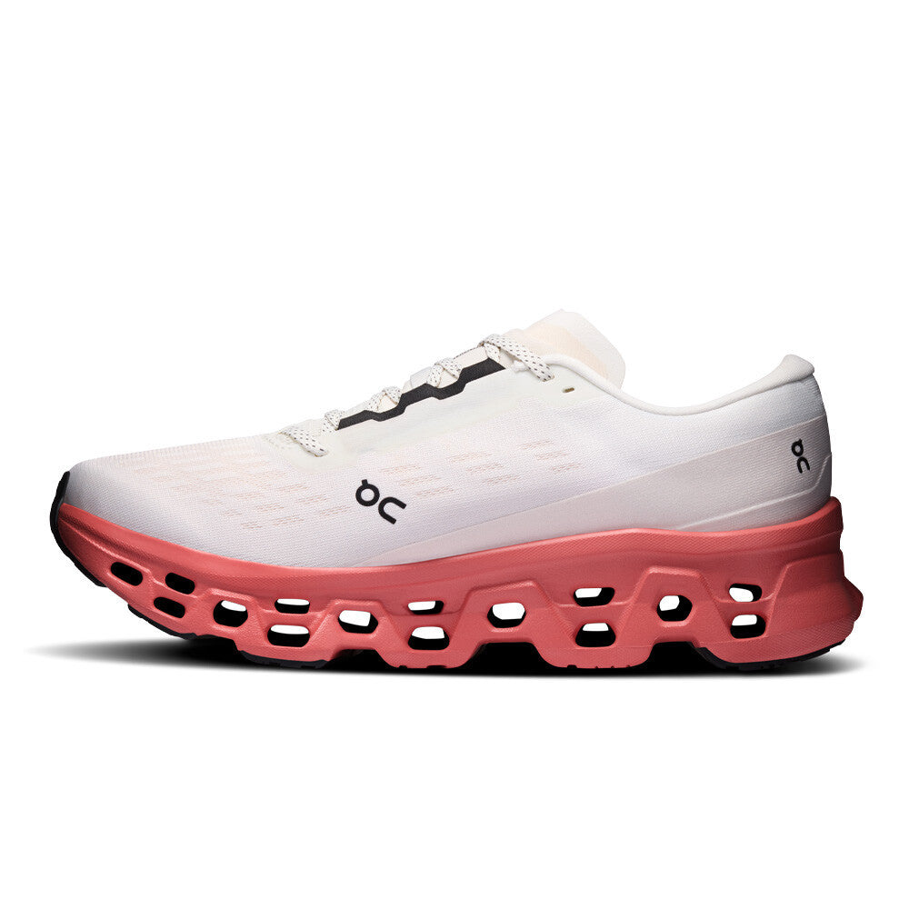 On Cloudmonster 3 Men's Running Shoes - Ivory/Dusty Rose