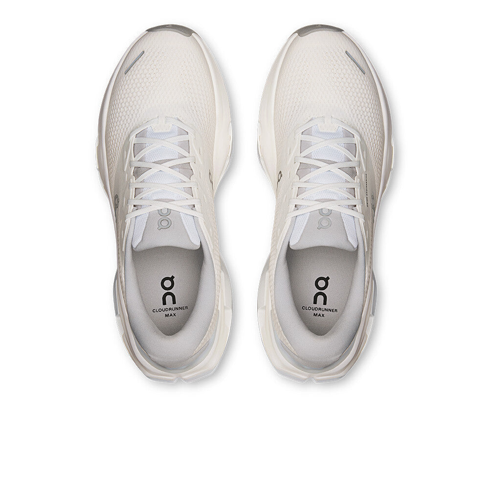 On Cloudrunner 3 Max Men's Running Shoes - White/Glacier