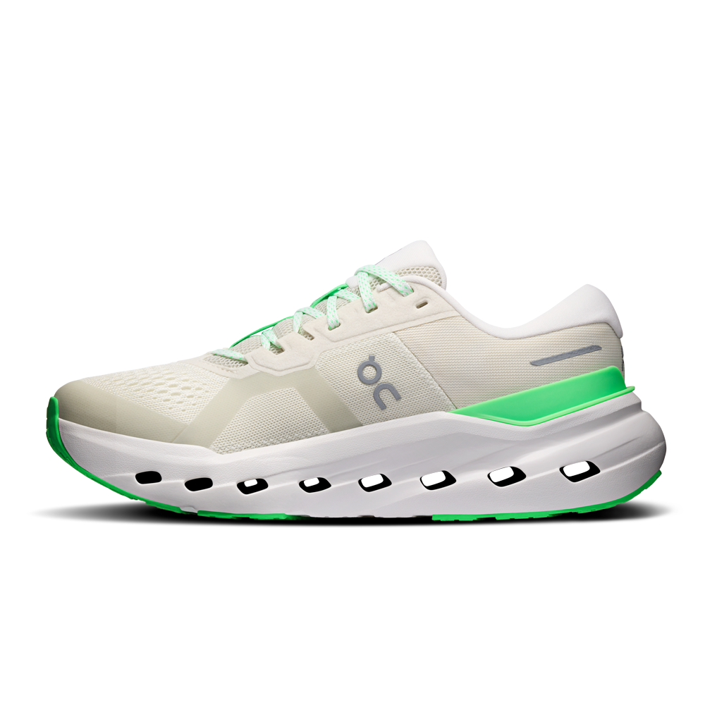 On Cloudrunner 3 Men's Running Shoes (2E Width) - Ghost/Verdite