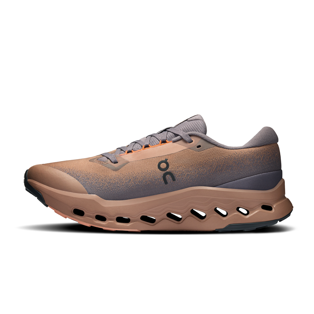 On Cloudsurfer Trail 2 Men's Waterproof Trail Running Shoes - Portobello/Pebble