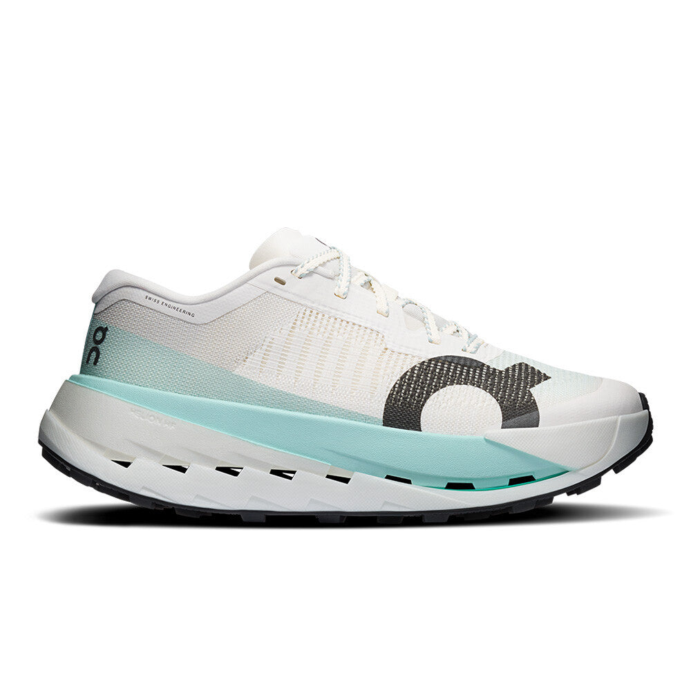 On Cloudultra Pro Men's Trail Running Shoes - Ivory/Celeste