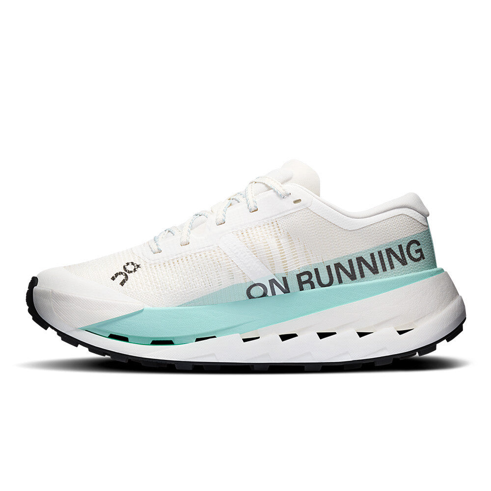 On Cloudultra Pro Men's Trail Running Shoes - Ivory/Celeste